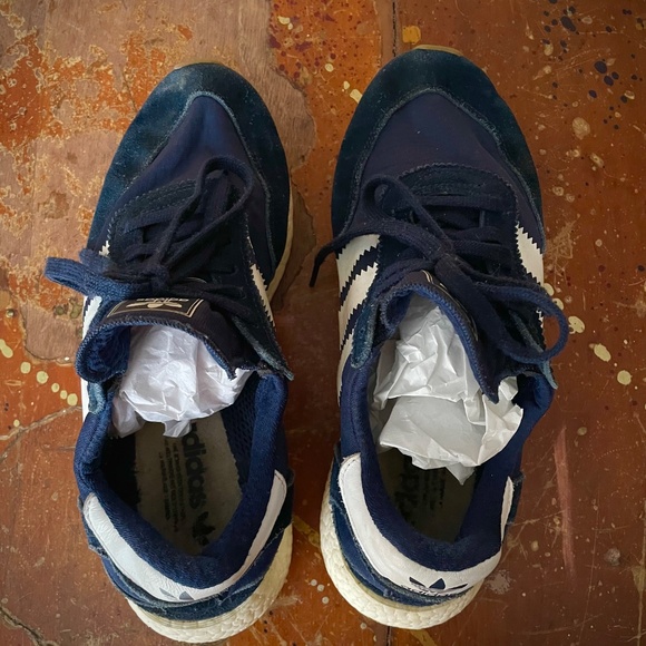 Adidas Iniki Runner Collegiate Navy Blue, Size US 9 - Picture 4 of 7